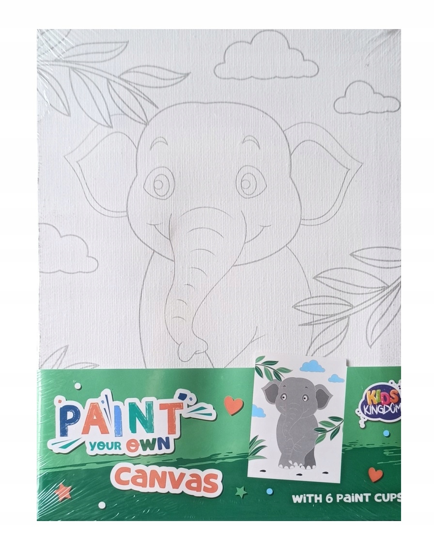 

Malowanie Na Płotnie Płótno+farby Słoń