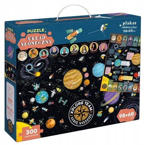 

CzuCzu Puzzle 300 Układ słoneczny Xplore Team
