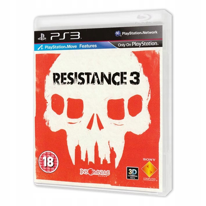 新品未開封　PS3  RESISTANCE  3点セット Resistance 3 Ps3 Sony Playstation 3 - Niska cena na Allegro