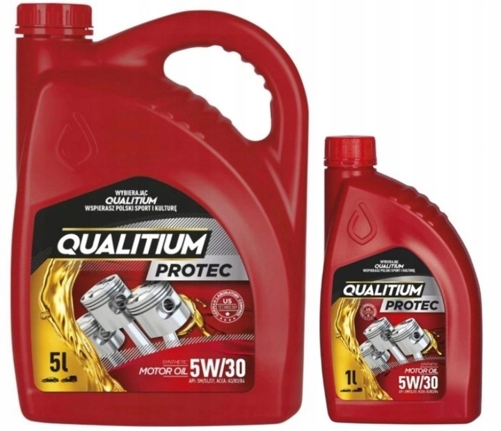 

Olej Syntetyczny Qualitium Protec 5W30 6L