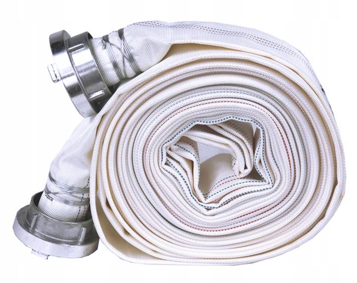 WĄŻ STRAŻACKI PARCIANY DO WODY SZAMBA 2 CALE 30M Z SZYBKOZŁĄCZAMI DO POMPY Typ strażackie