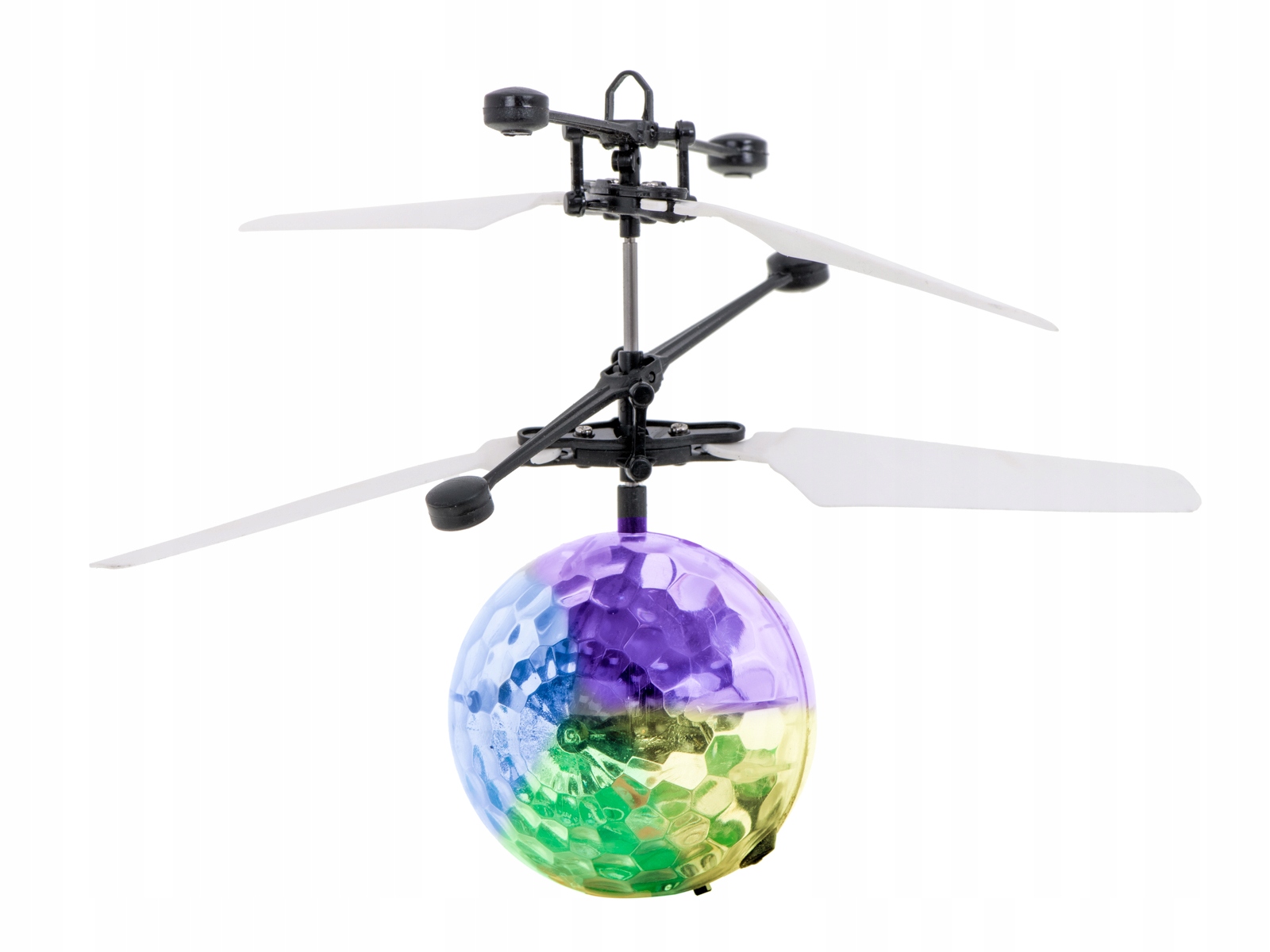 

Kula Disco Led latająca sterowana + czujnik