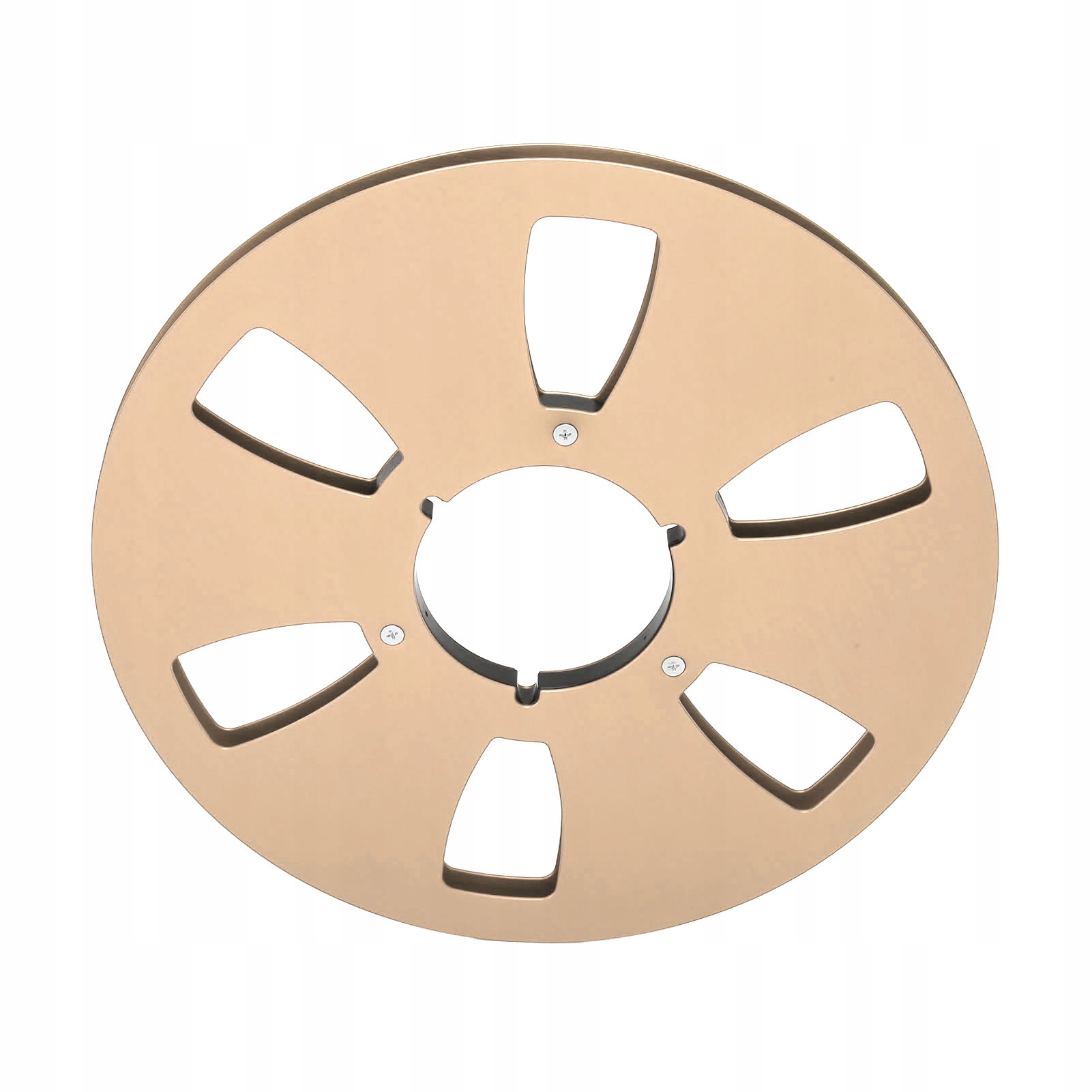 1/4 10.5 CAL MAGNETOFON PUSTA ROLKA ZŁOTY Kolor złoty