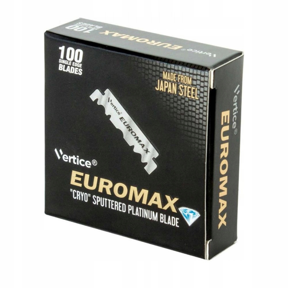 

Żyletki połówki Euromax Single Edge Blades 100 szt