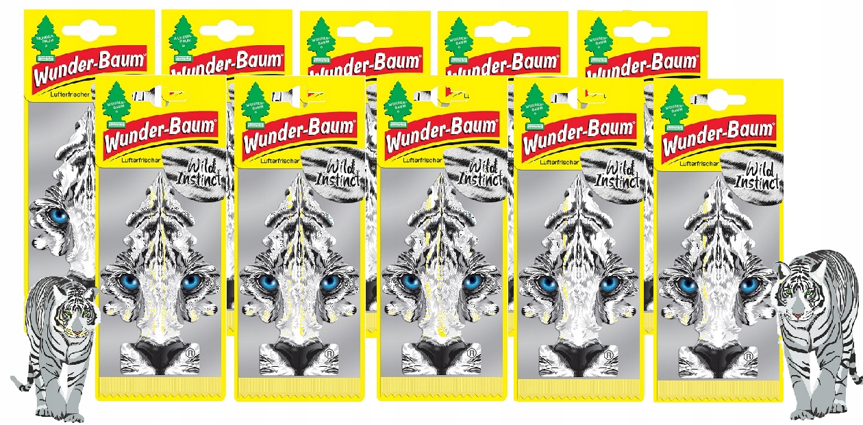 ZAPACH WUNDER BAUM CHOINKA ZAPACHOWA WILD INSTINCT