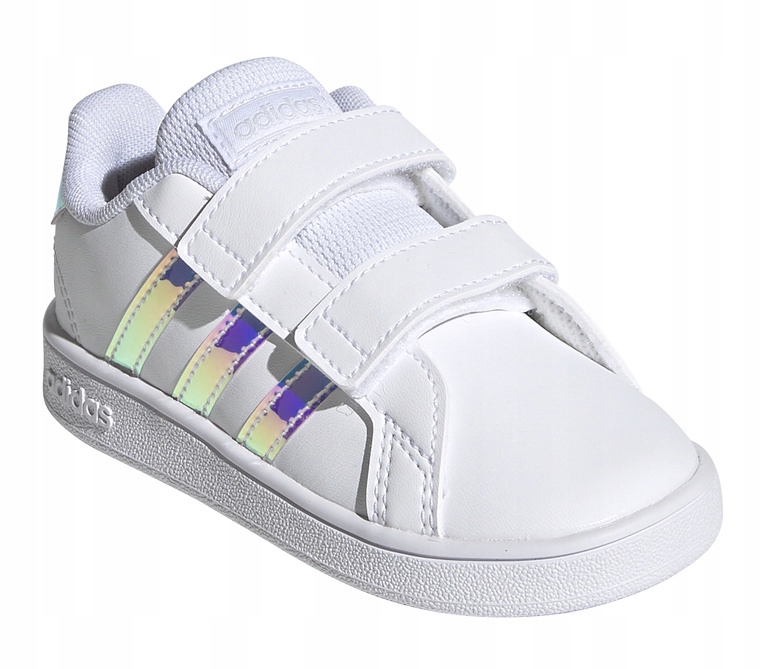 24 BUTY DZIECIĘCE ADIDAS RZEPY HOLOGRAM FW1276 Długość wkładki wew. 15.5 cm