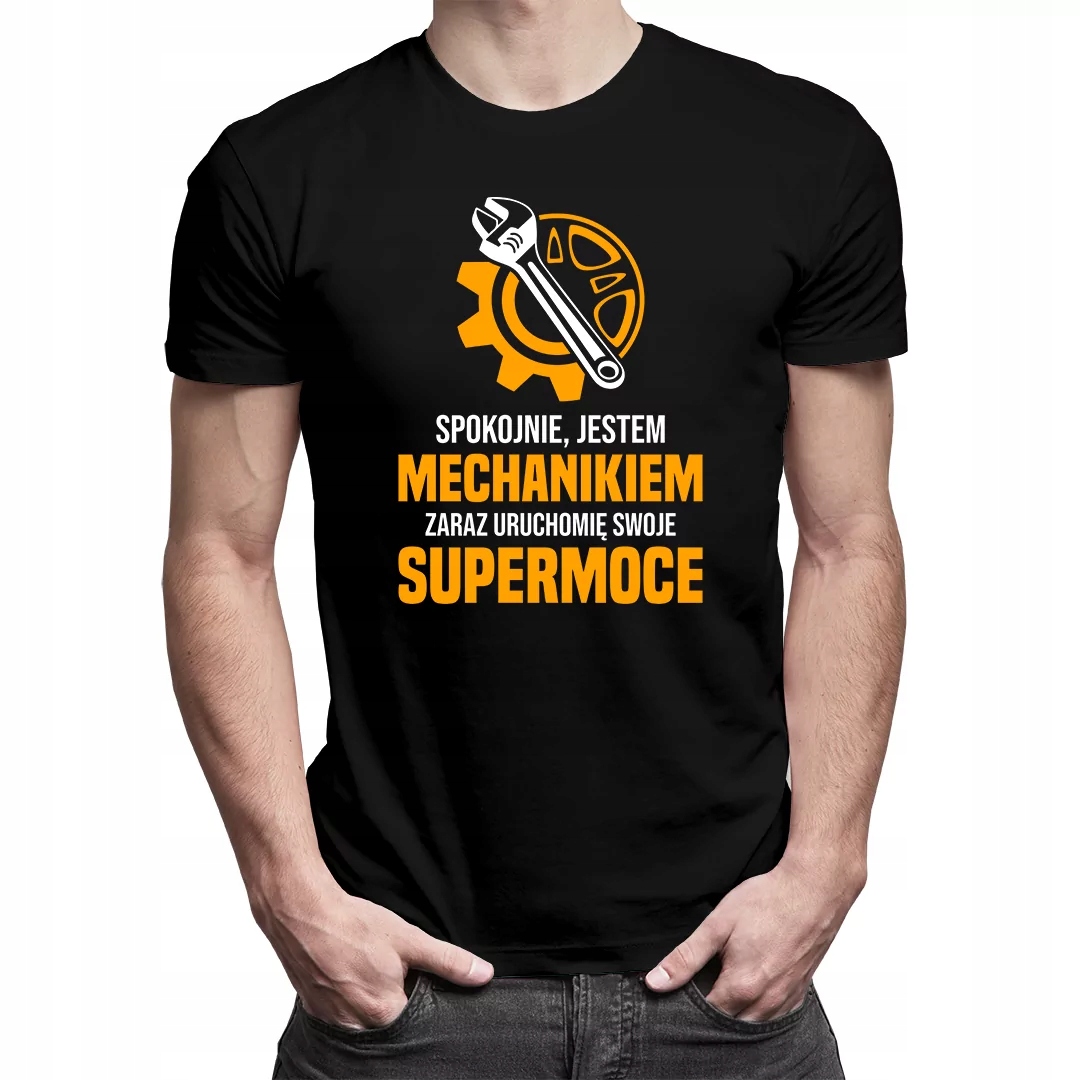 

T-shirt Koszulka Dla Mechanika Śmieszna