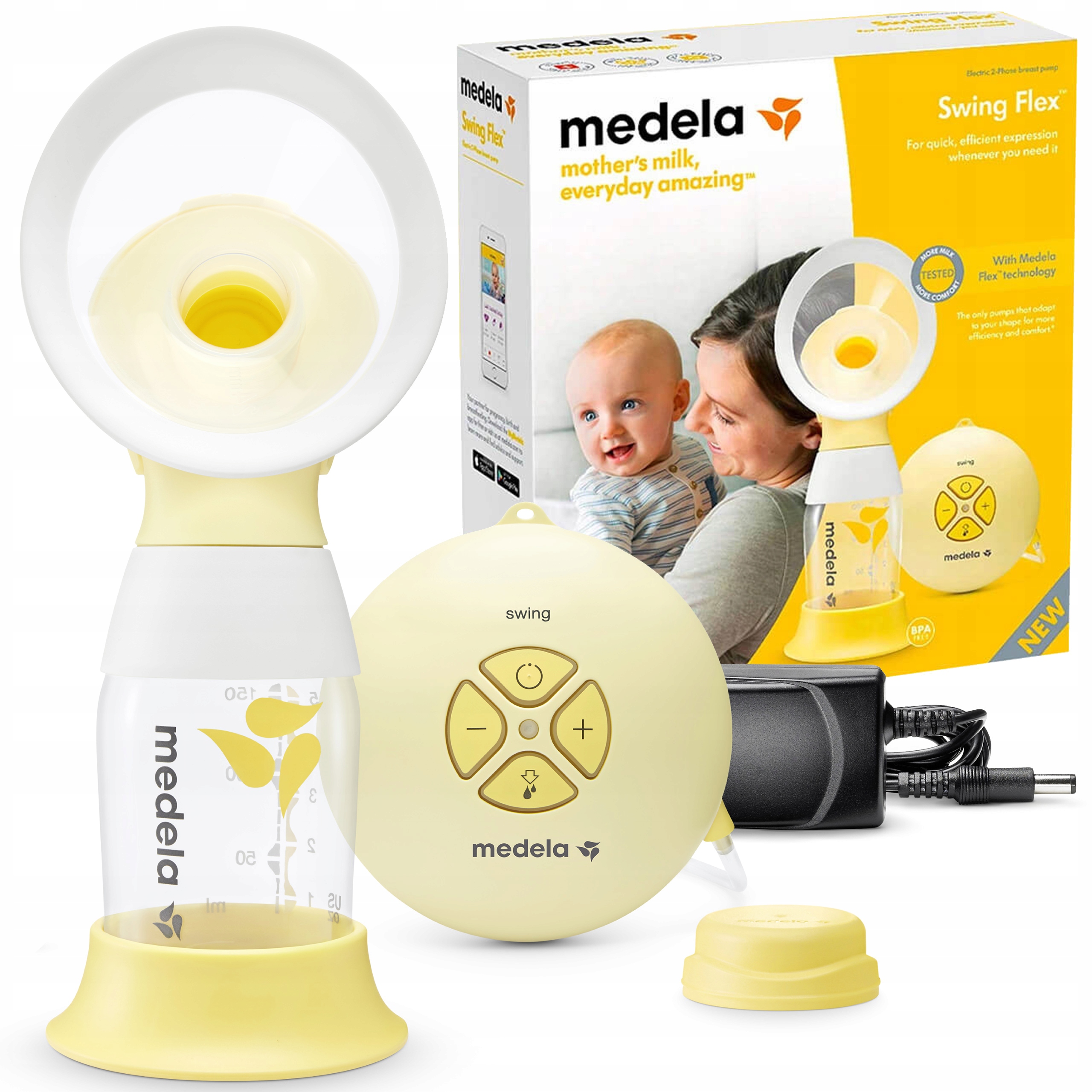 

Medela Laktator elektryczny Swing Flex pojedyczy