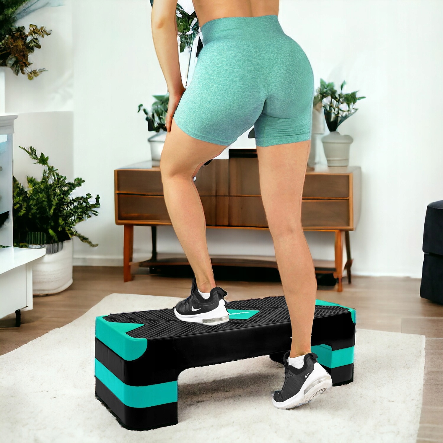 STEP DO ĆWICZEŃ AEROBIKU 3 STOPNIE CARDIO FITNESS ANTYPOŚLIZGOWY REGULOWANY Stan opakowania oryginalne