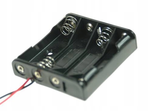 KOSZYK baterii 4xR3(AAA) z przewodem KLS