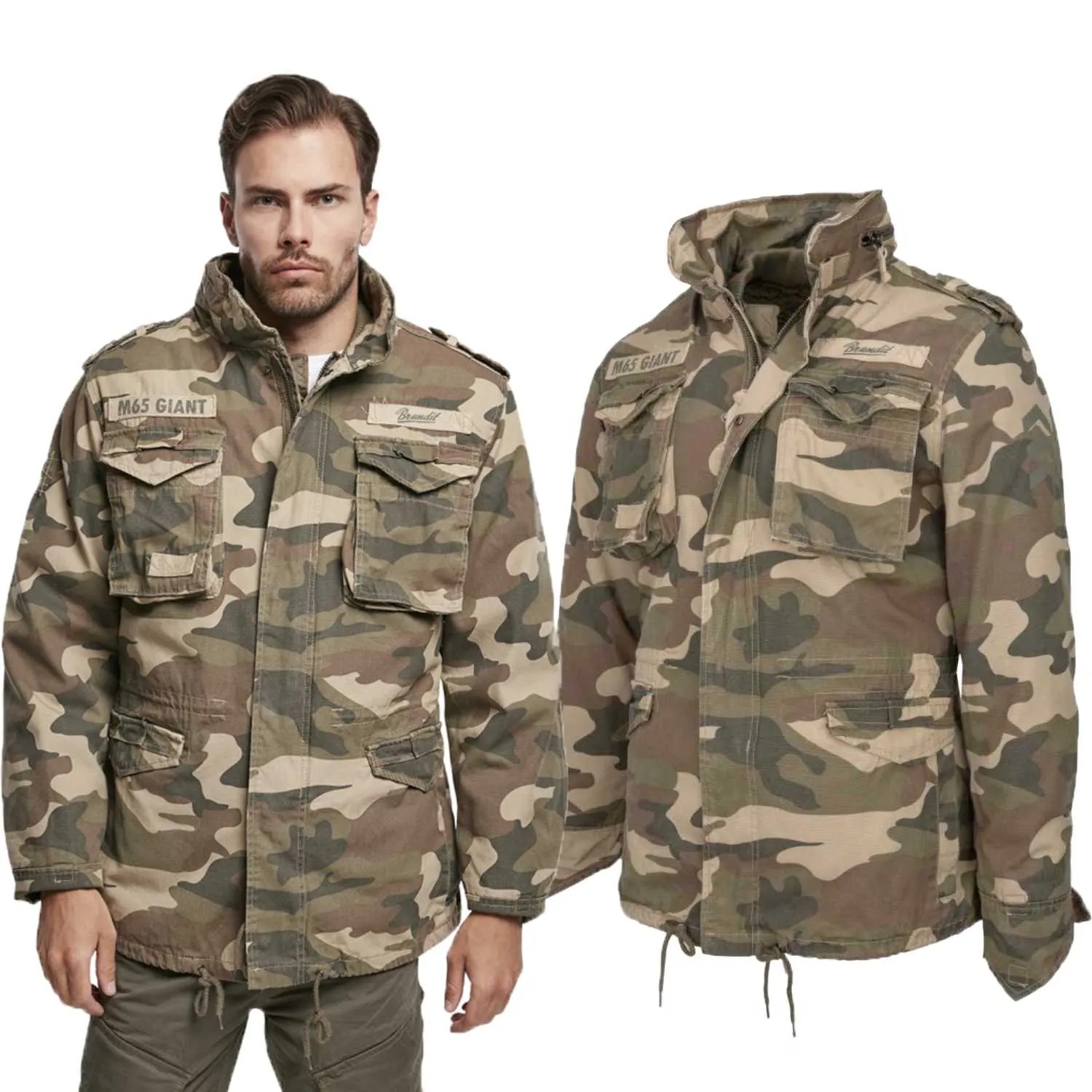 Bunda Brandit M65 Giant Light Camo 7XL