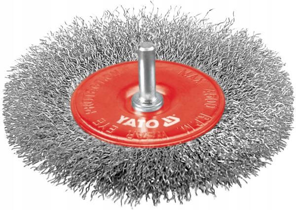 

Szczotka tarczowa z trzpieniem YT-4758 Yato