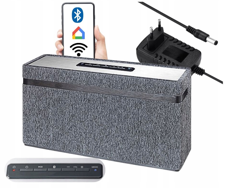 GŁOŚNIK BLUETOOTH MULTIROOM WIFI WLAN CHROMECAST GOOGLE HOME SUPER JAKOŚC