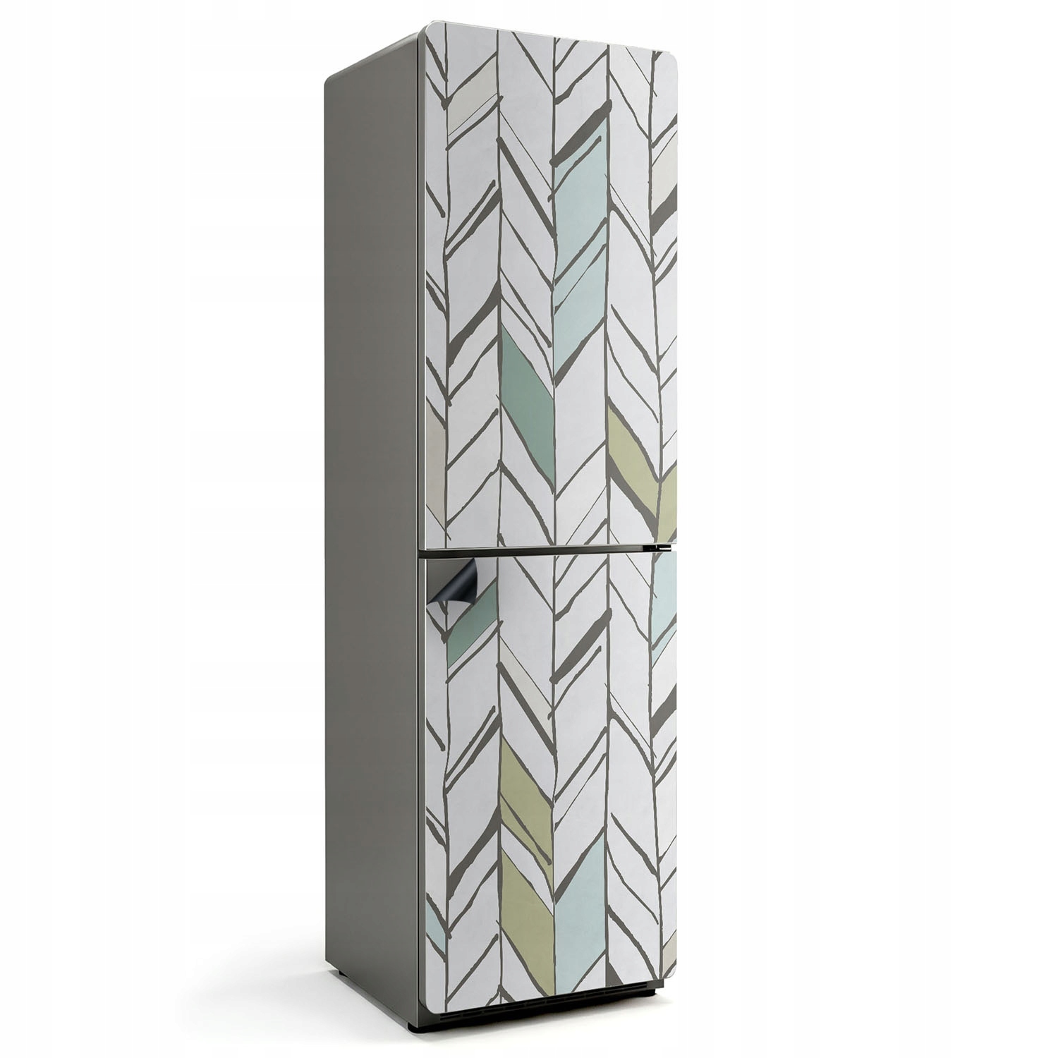 Magnetická podložka do kuchyne na chladničku Jemný geometrický vzor 60x205