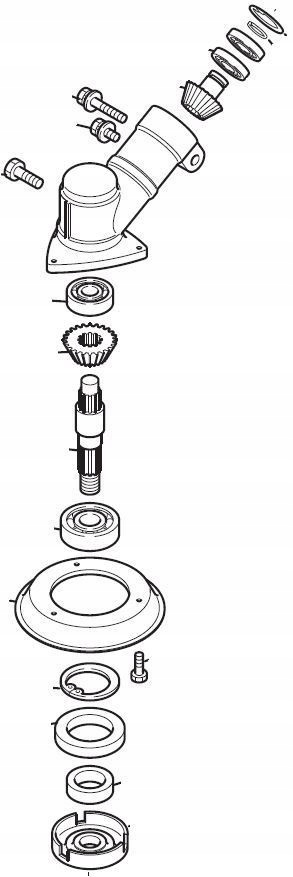 Nd Makita Dolmar Uhlový prevod MS-230 C/u, BCM2310