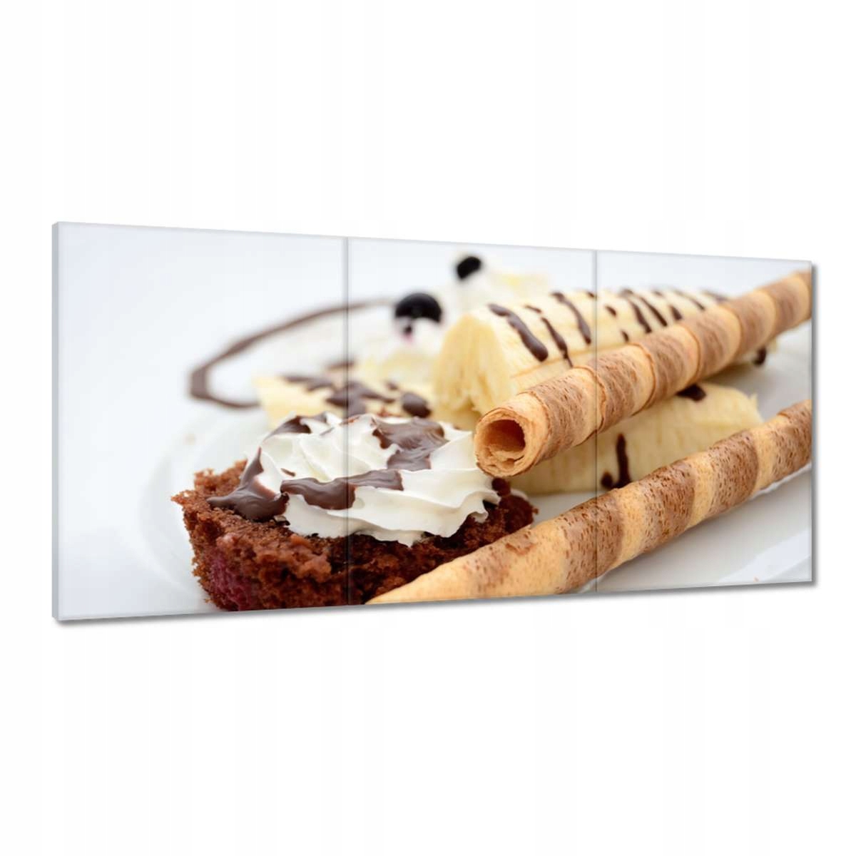 Obrazy 180x90 Trubka s krémem