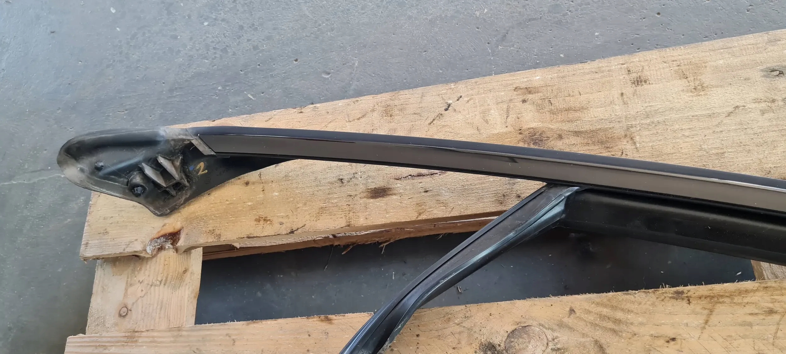 S6 C7 4G A6 LIFT gasket rubber windows door SLINE black left front