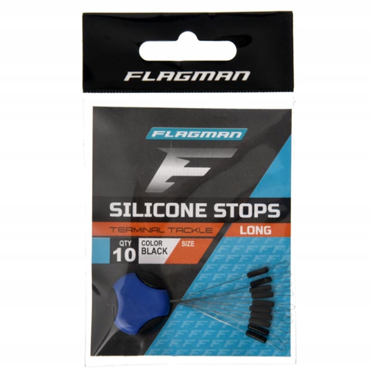 STOPERY SYLIKONOWE FLAGMAN SILICON LONG STOPS L 10PCS