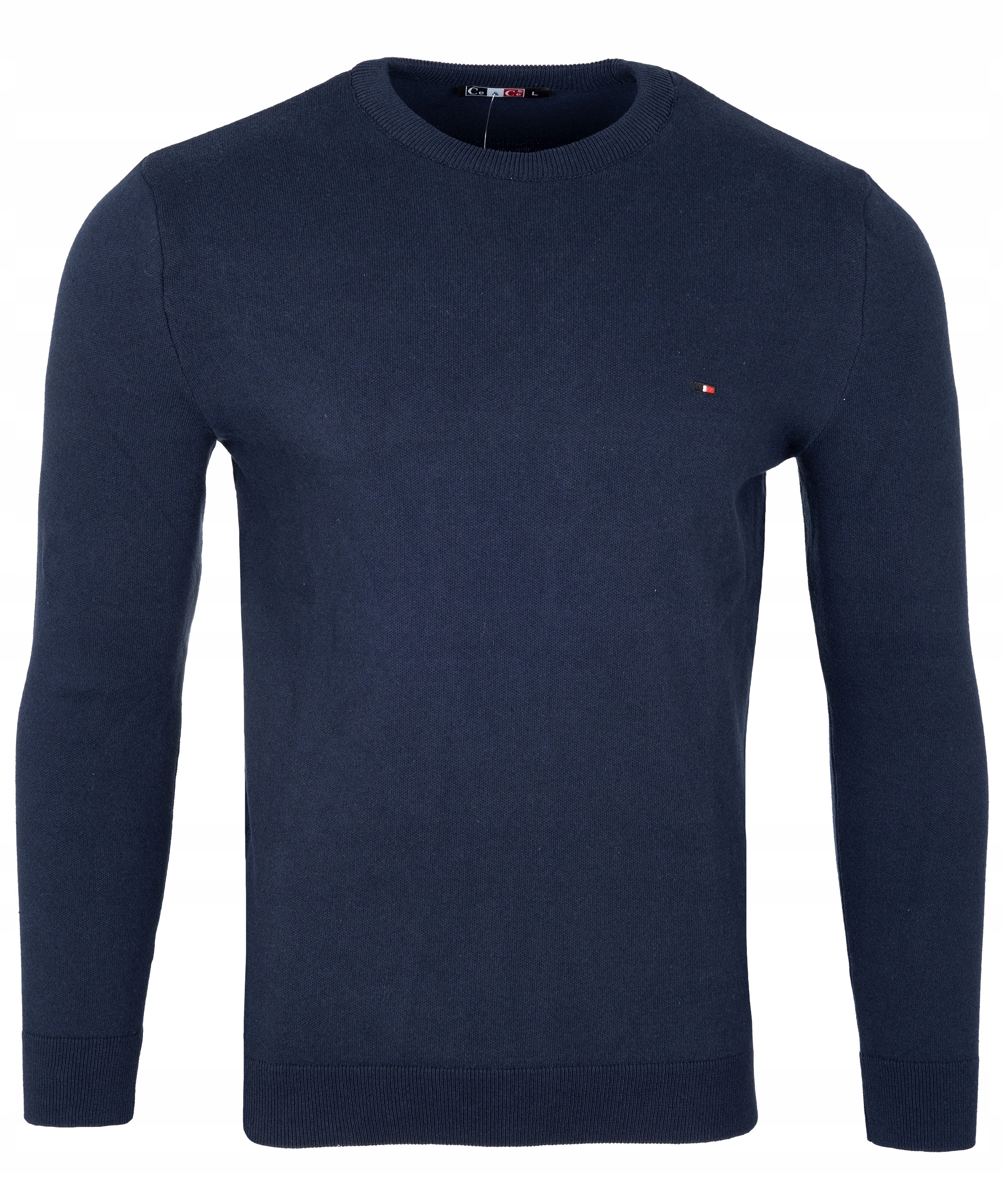 

Sweter Krój Dopasowany Pod Szyję M