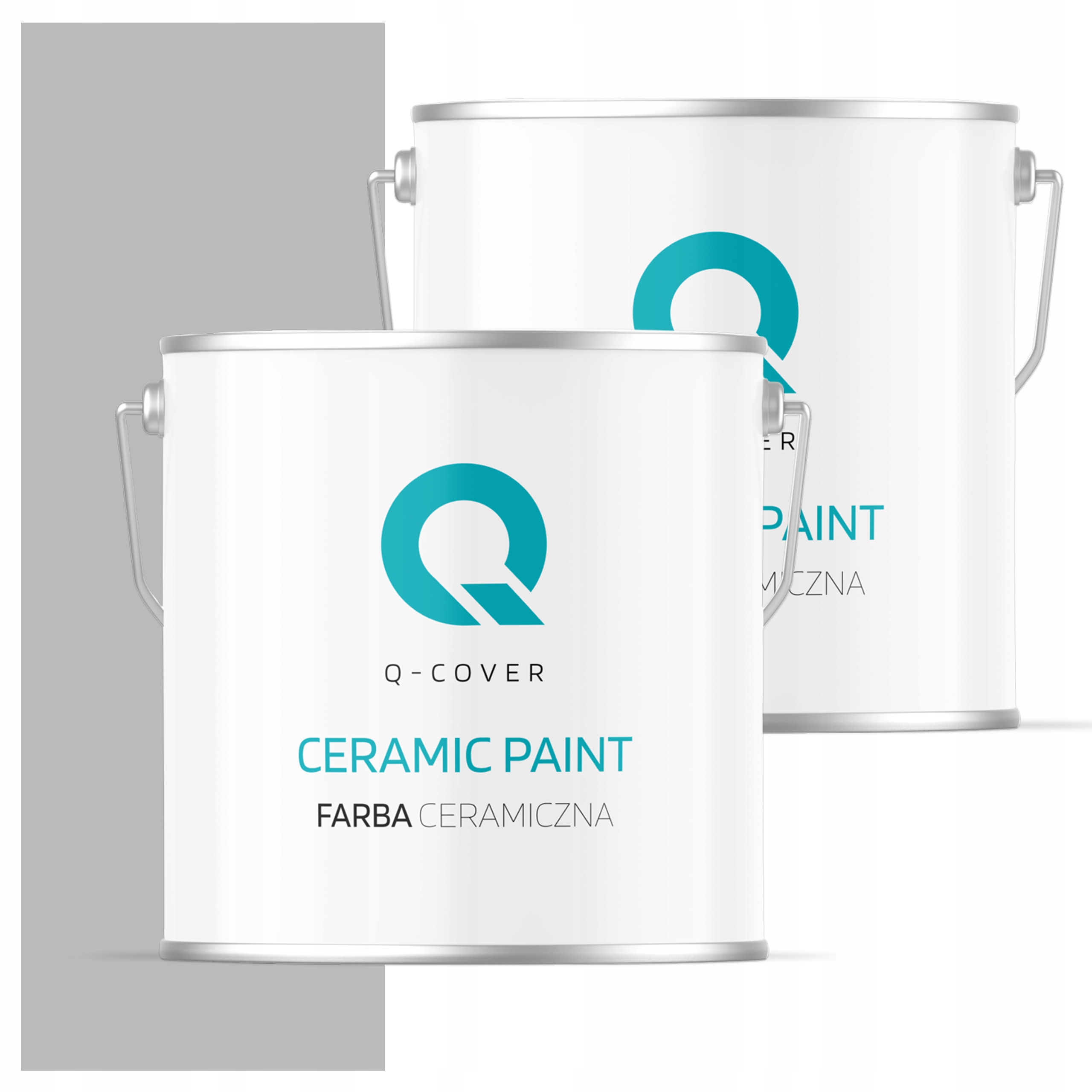 Keramická umývateľná farba na interiér 5L Hlboká matná farba šedá H1050