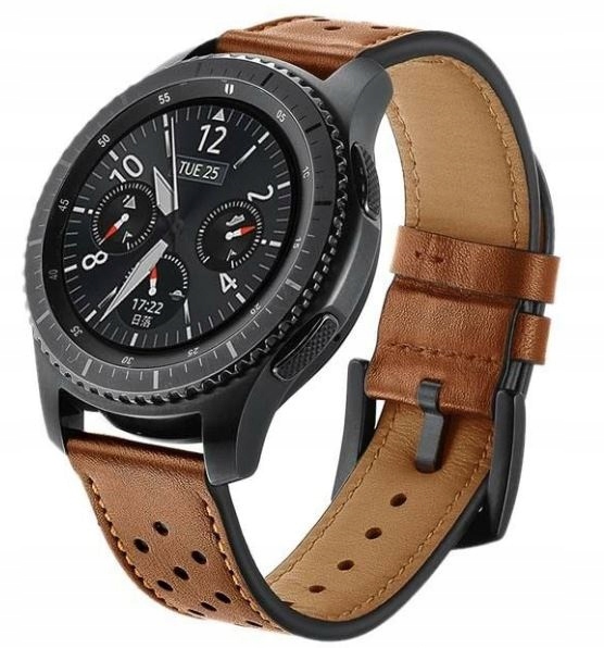 Pasek Top Shop do Xiaomi skóra naturalna brązowy