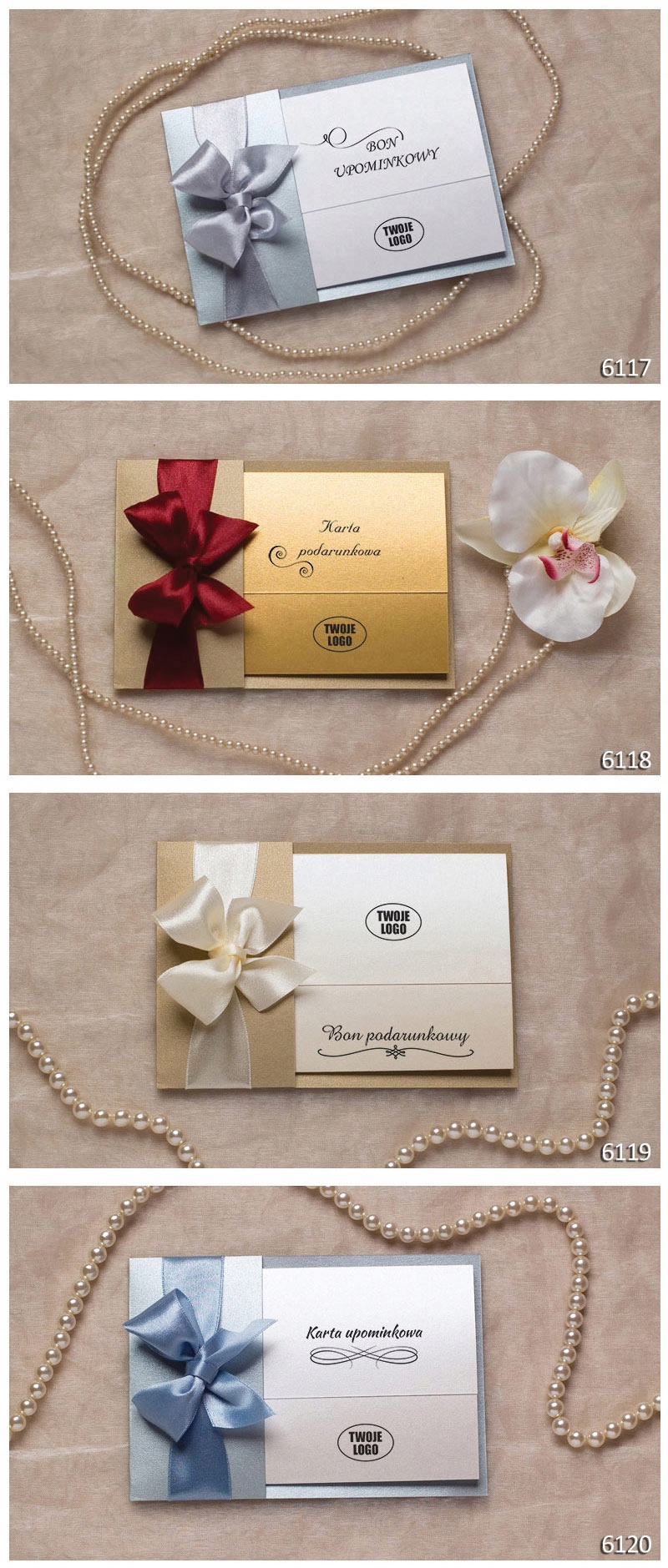 Vouchery upominkowe bony podarunkowe prezent Wysokość produktu 10 cm