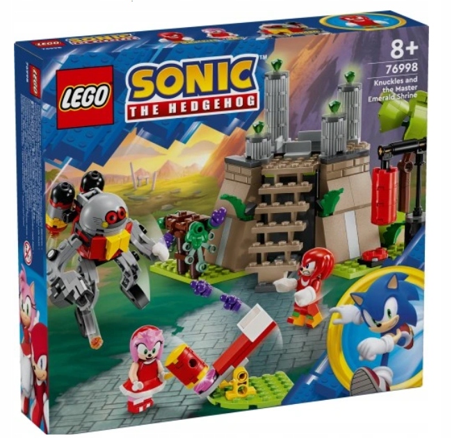 Lego 76998 Sonic – Klouby A Chrám Master Emerald