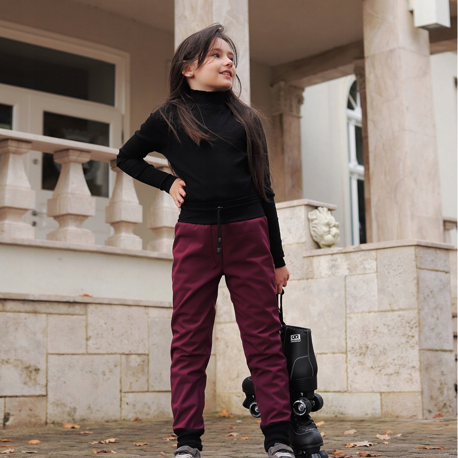 TuSzyte | Spodnie softshell, produkt PL R.122 Materiał dominujący poliester