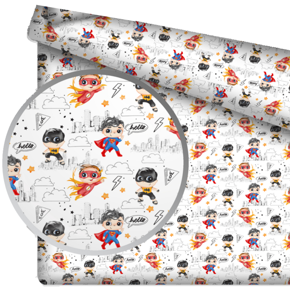 

Prześcieradło 120x60 materiałowe bawełna 289sup