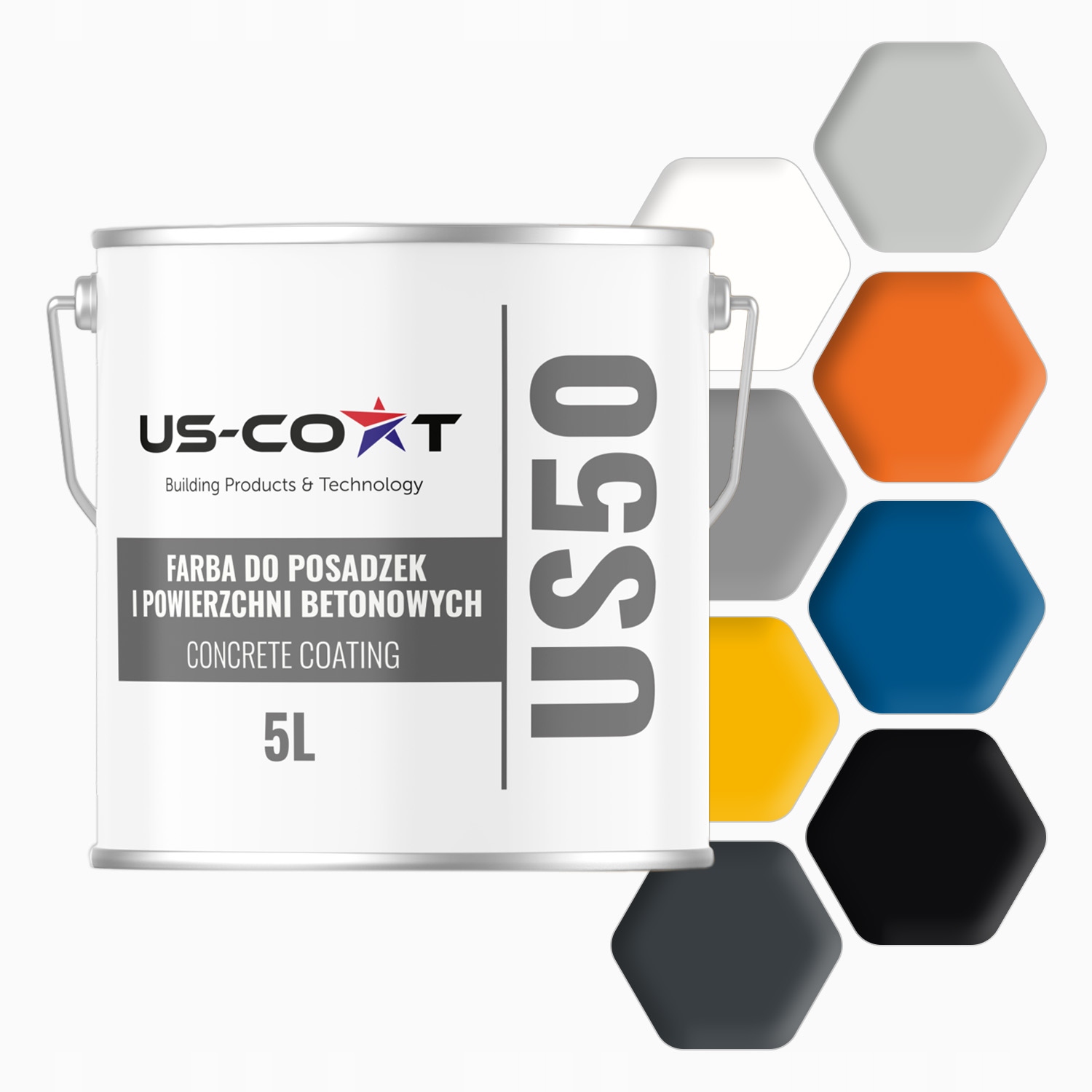 Barva Na Betonové Podlahy Do Garáže 5L Odolná Vůči Chemikáliím Spousta Barev