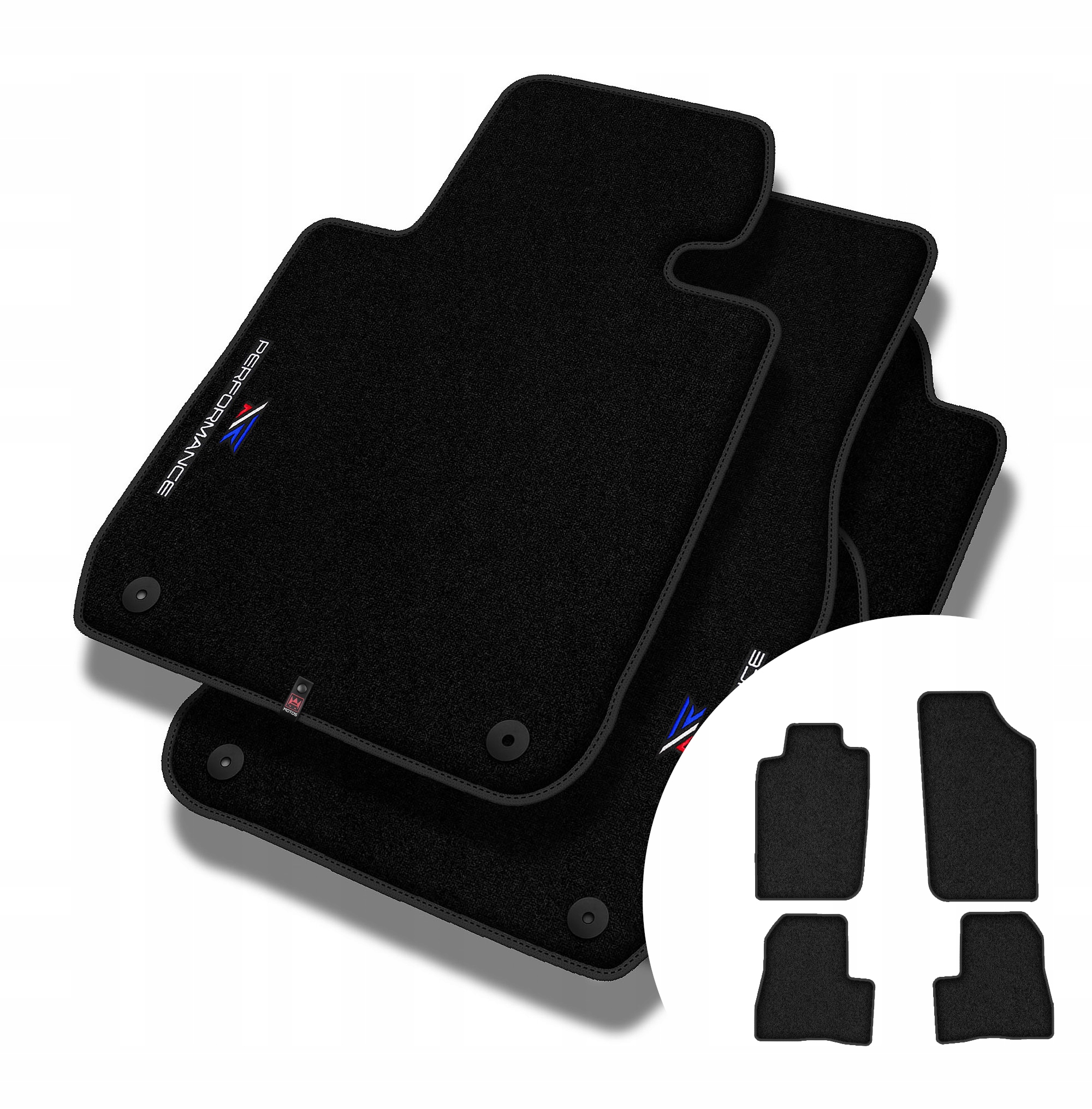 Velúrové koberčeky Performance Premium pre Peugeot 206 1998-2012