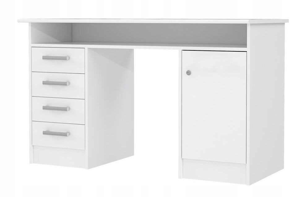 Biurko NET106 MT931, białe matowe, FORTE , GRATISY, szybko Marka Forte