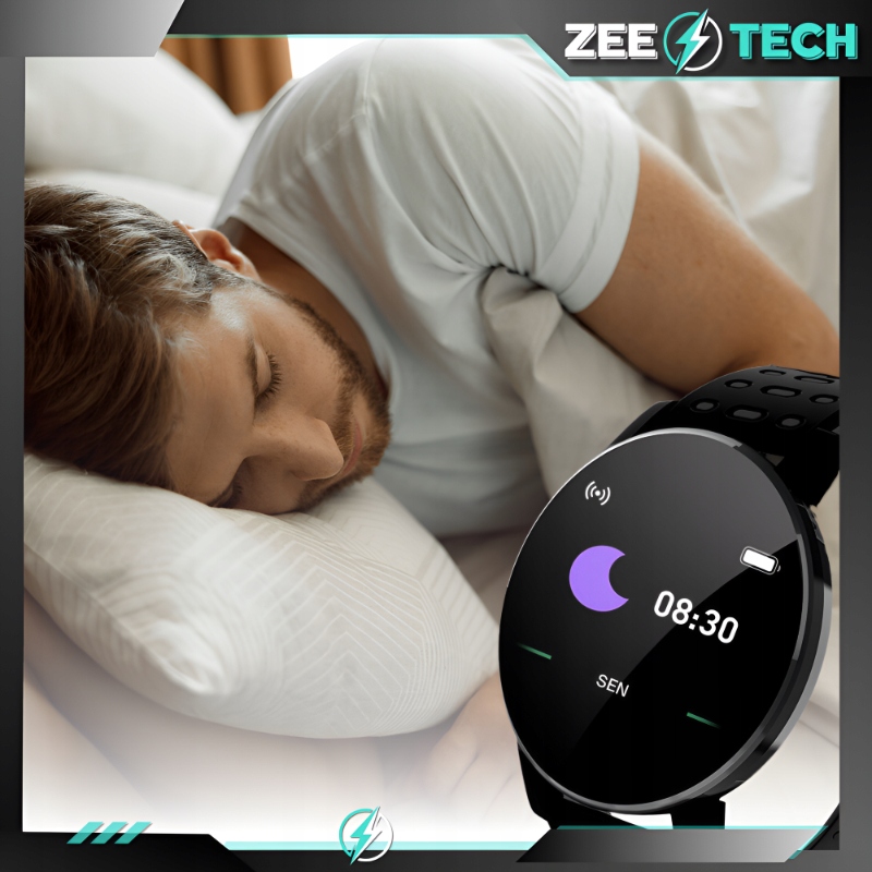 SMARTWATCH ZEGAREK OPASKA SPORTOWA MĘSKA DAMSKA KROKI PULS POWIADOMIENIA Transmisja danych brak