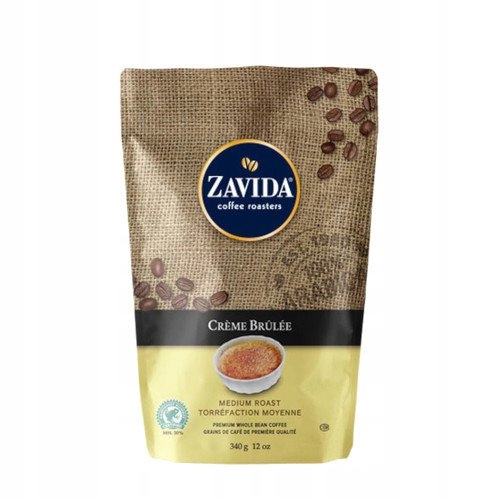 Levně Zavida Creme Brulee 340 g – káva s příchutí zrnkové kávy