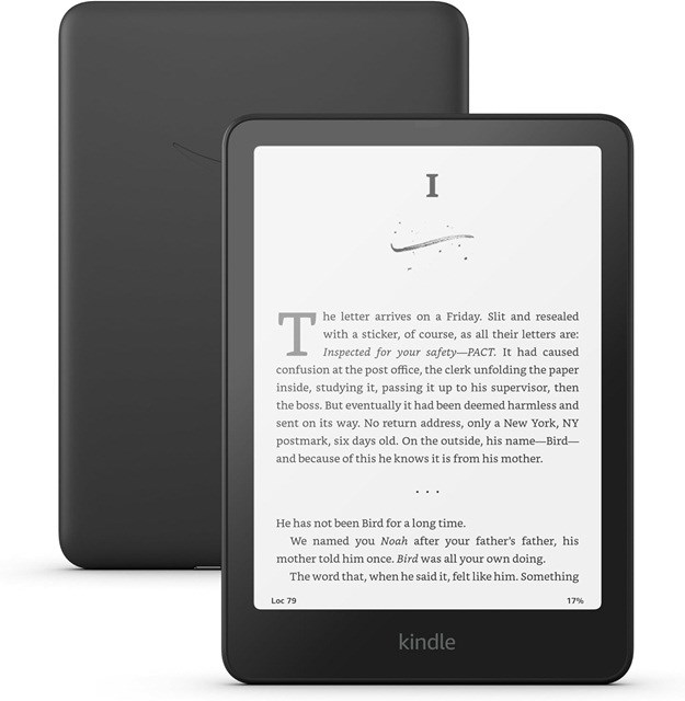 Kindle Paperwhite 12th Gen 2024 7 16GB Black (z reklamami)