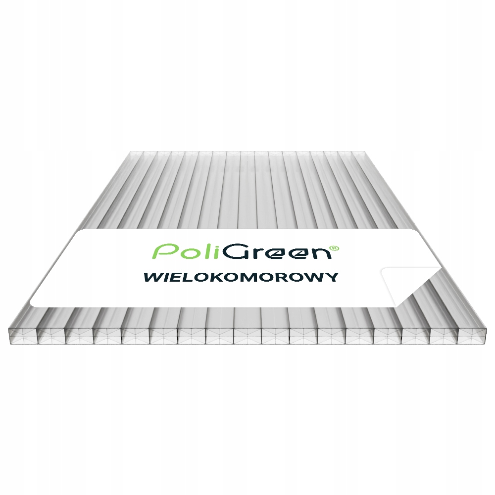 Polykarbonát vícekomorový 2000x1050 bezbarvý 20 mm 5X