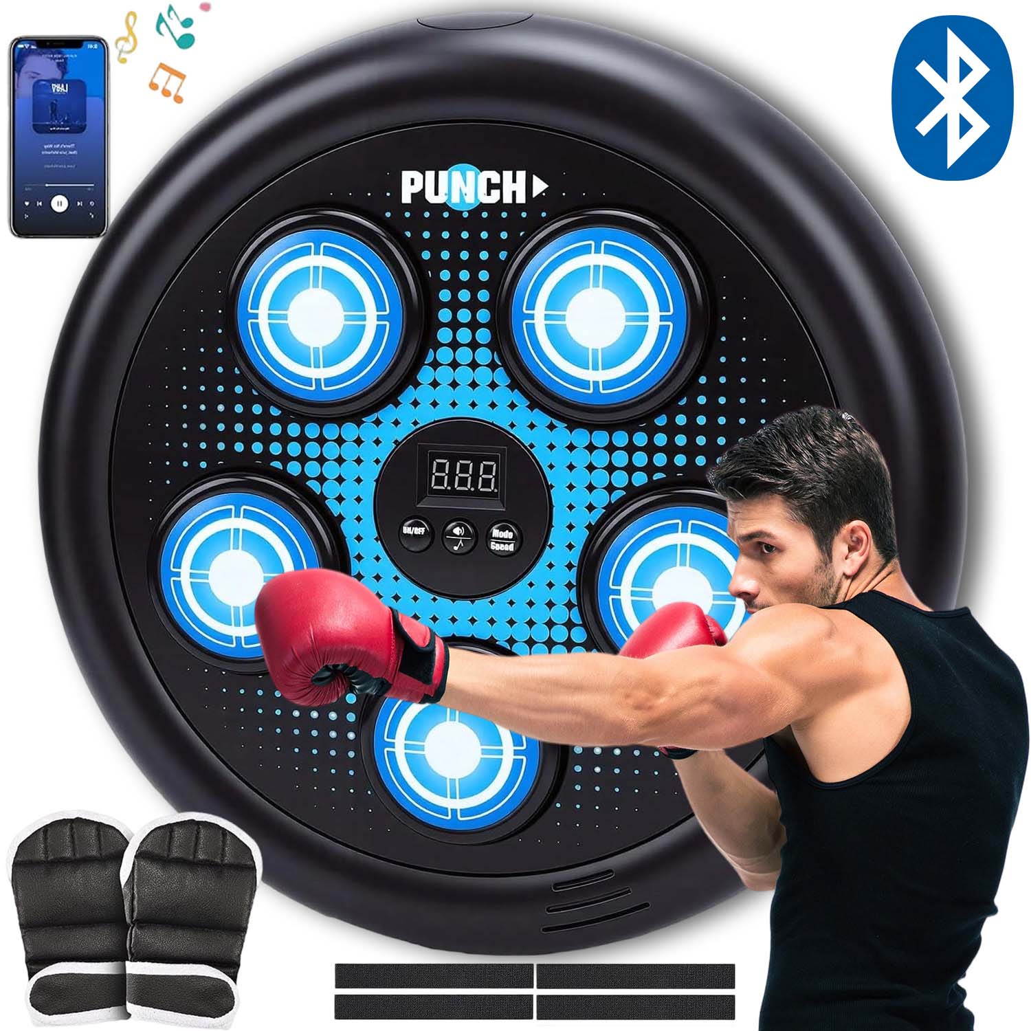 Inteligentní Hudební Bluetooth Boxer Pro Dospělé I Děti, 3 Rychlostní Režimy
