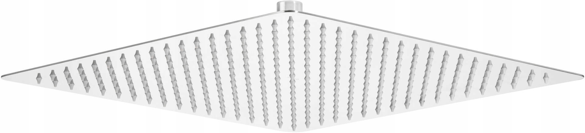 Oceľová dažďová sprcha 400 x 400 mm štvorcová, anti-calc, 12-14.9 l/min