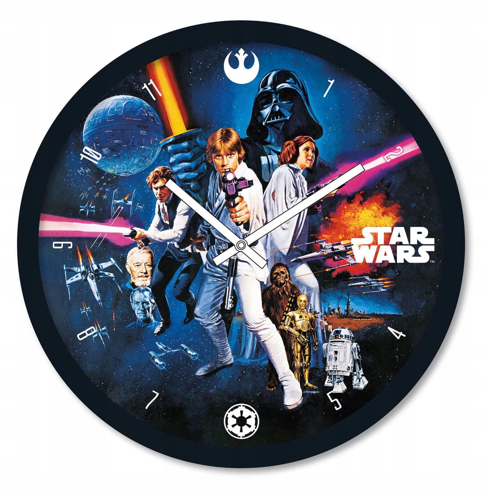 

Star Wars New Hope zegar ścienny na ścianę 25 cm