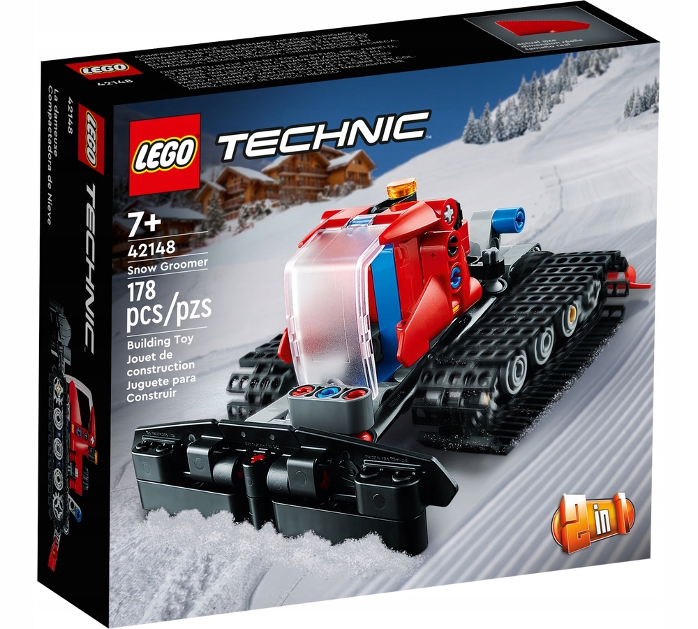 

Lego Technic Ratrak Skuter Śnieżny 42148