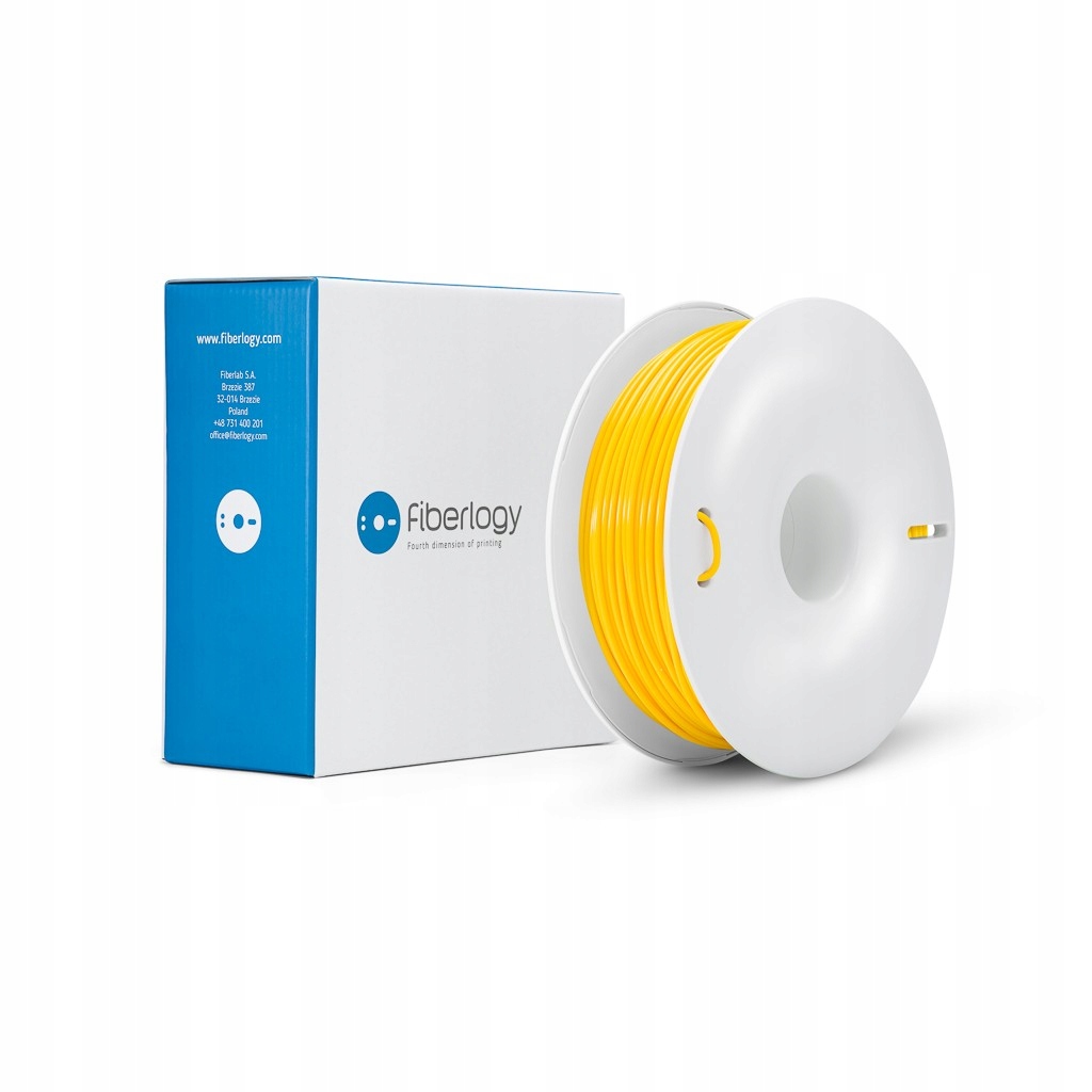 Easy PLA Fiberlogy 2,85mm 0,85kg Żółty Yellow