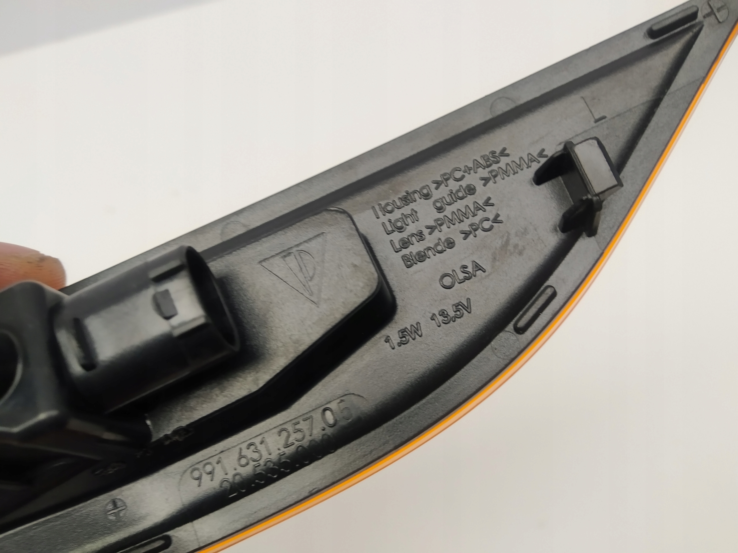 Porsche Cayman 981 911 991 indicator obrysowka left right front USA