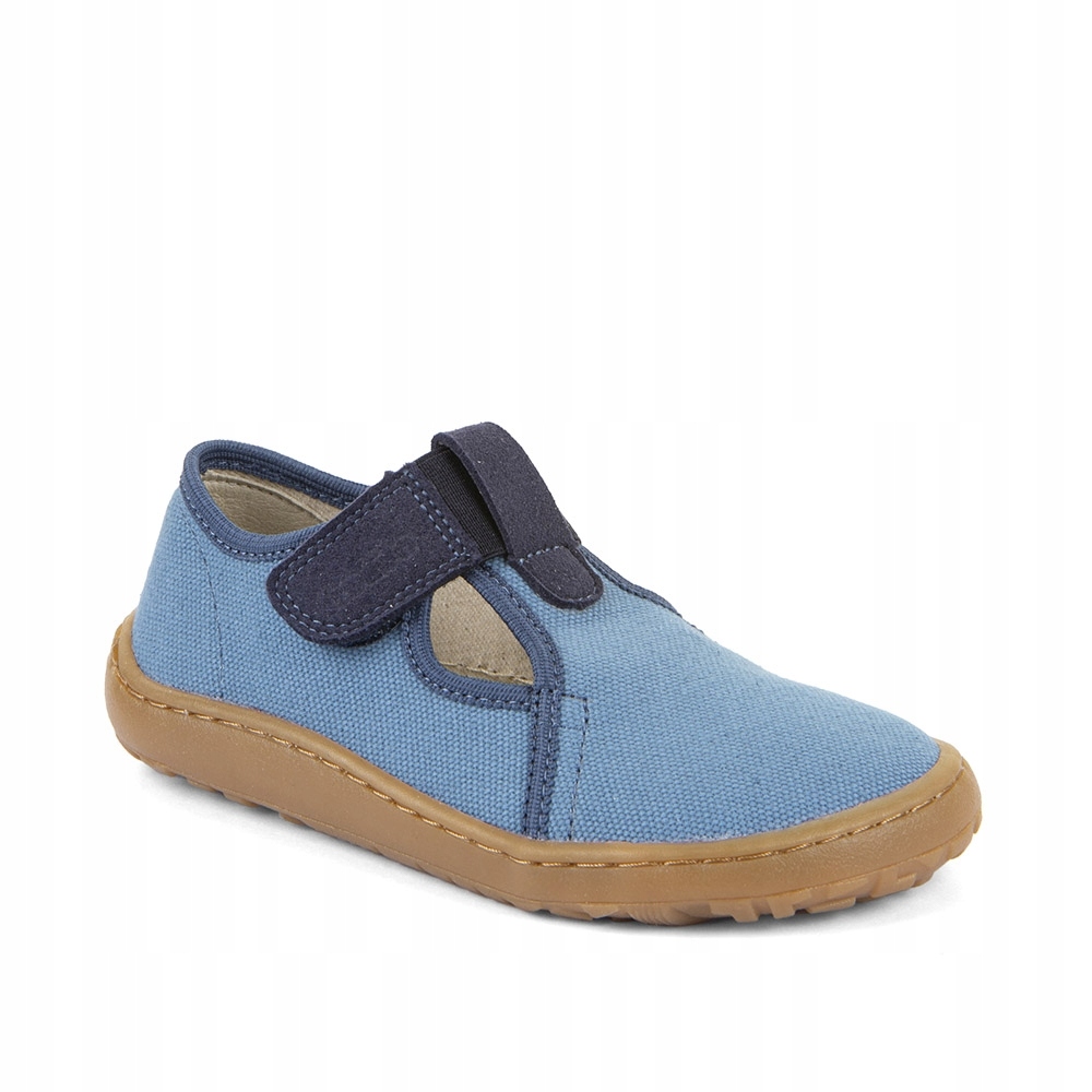 Froddo Barefoot G1700439-1 Denim kapcie chłopięce na rzep roz. 32