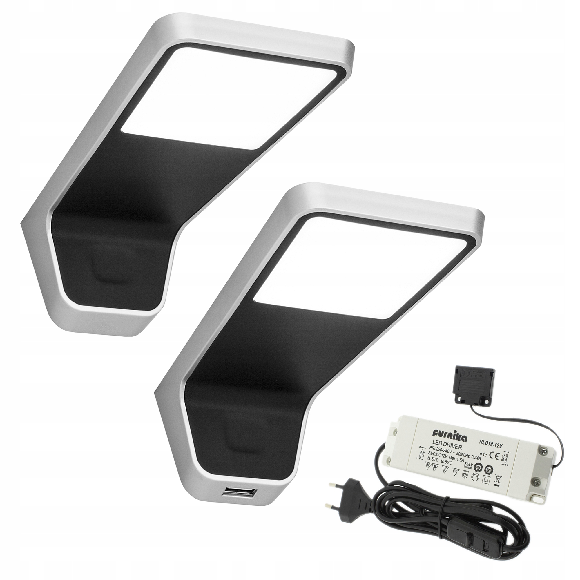 

2x Lampa Led 2W oprawa podszafkowa nad blat Lena