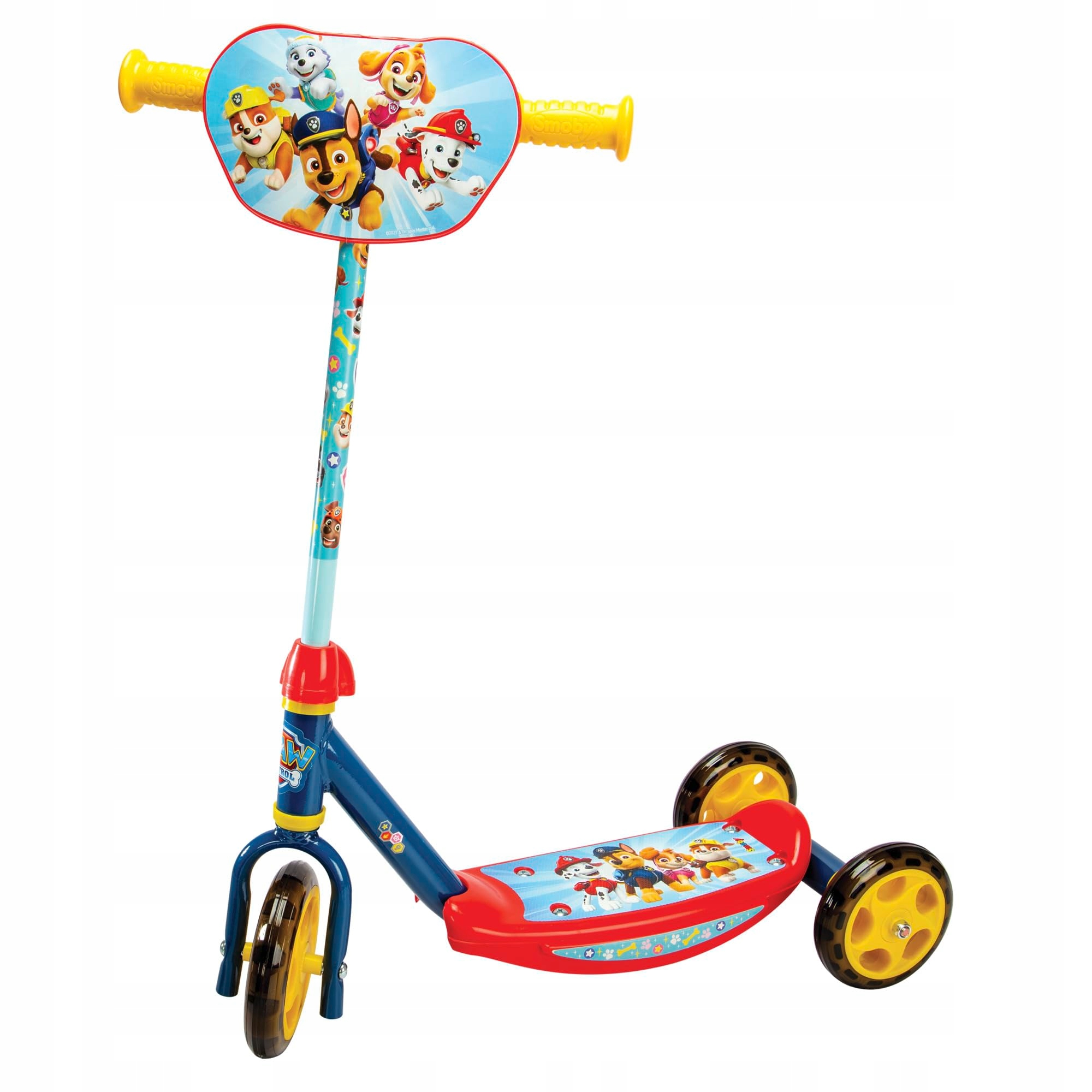 Smoby Psi Patrol hulajnoga dziecięca 3 koła regulowana kierownica