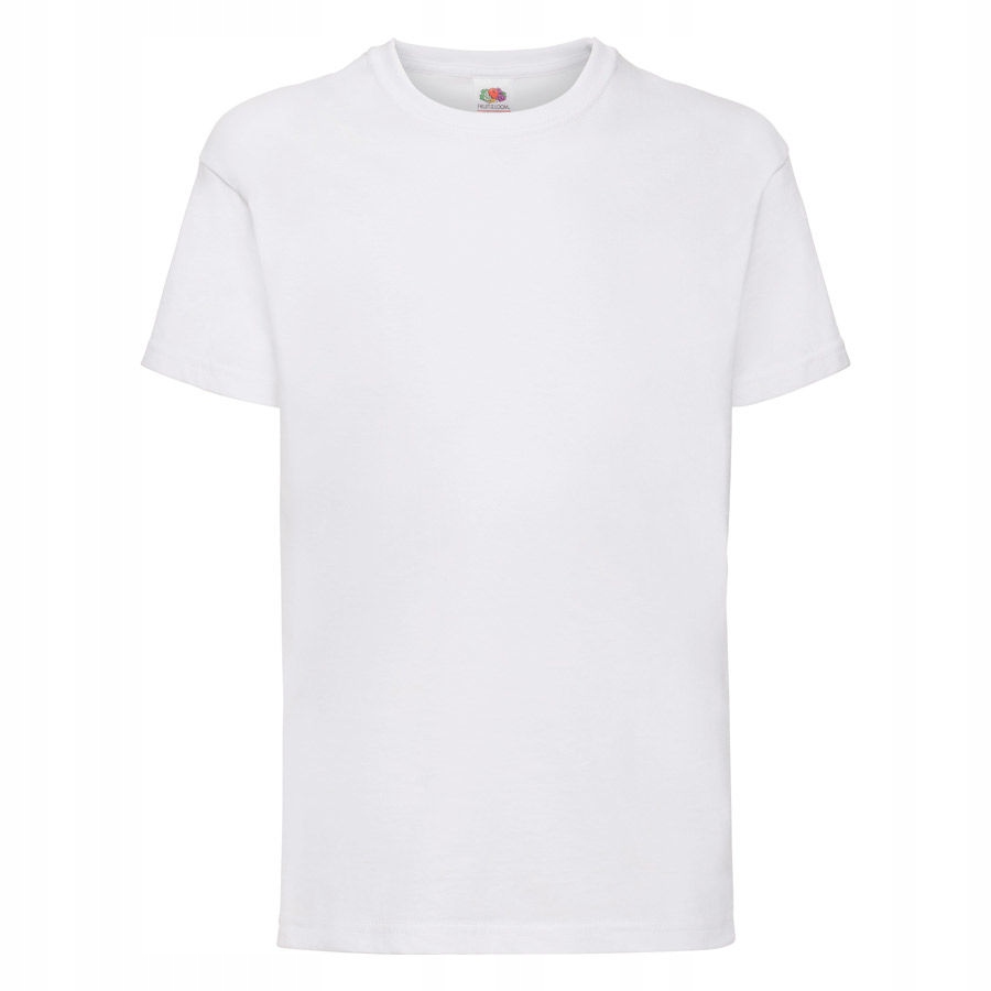 

Koszulka dziecięca T-shirt Valueweight biała 116