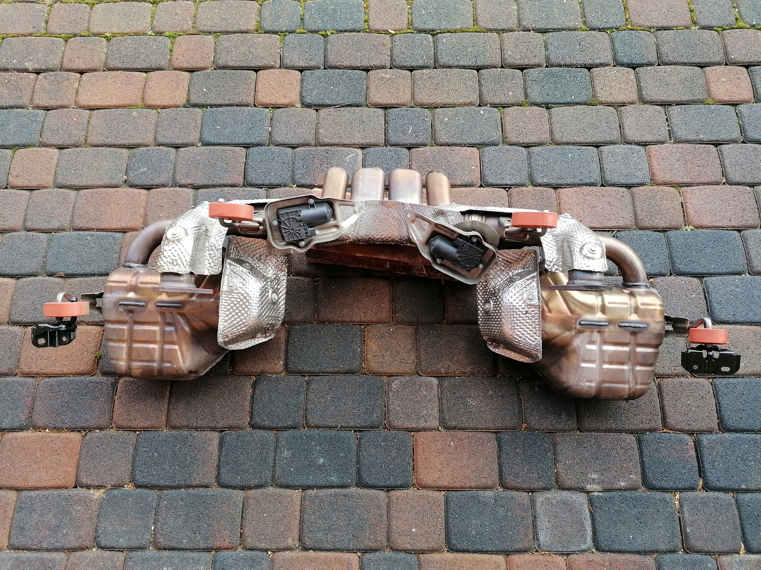 HONDA ACURA NSX 2018 ВЫХЛОПНАЯ СИСТЕМА