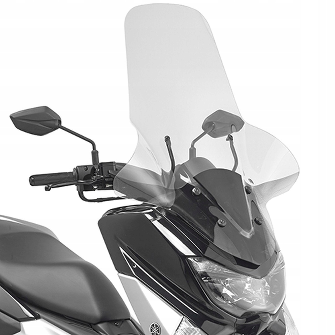 Kappa Sklo Yamaha N-Max 125-155 (15-19) 81,5 X 64,5 CM Priehľadné Pot