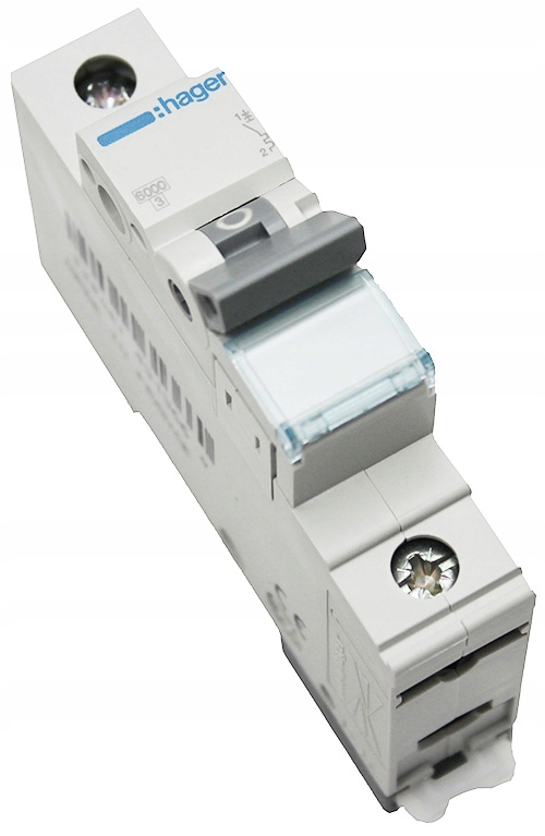 HAGER MCN102E C2 2A 1P WYŁĄCZNIK NADPRĄDOWY ESKA