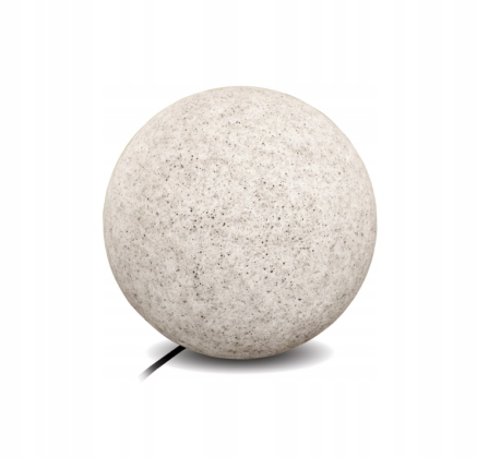 

Lampa Kula Ogrodowa świetlna L 380mm Kamień IP65